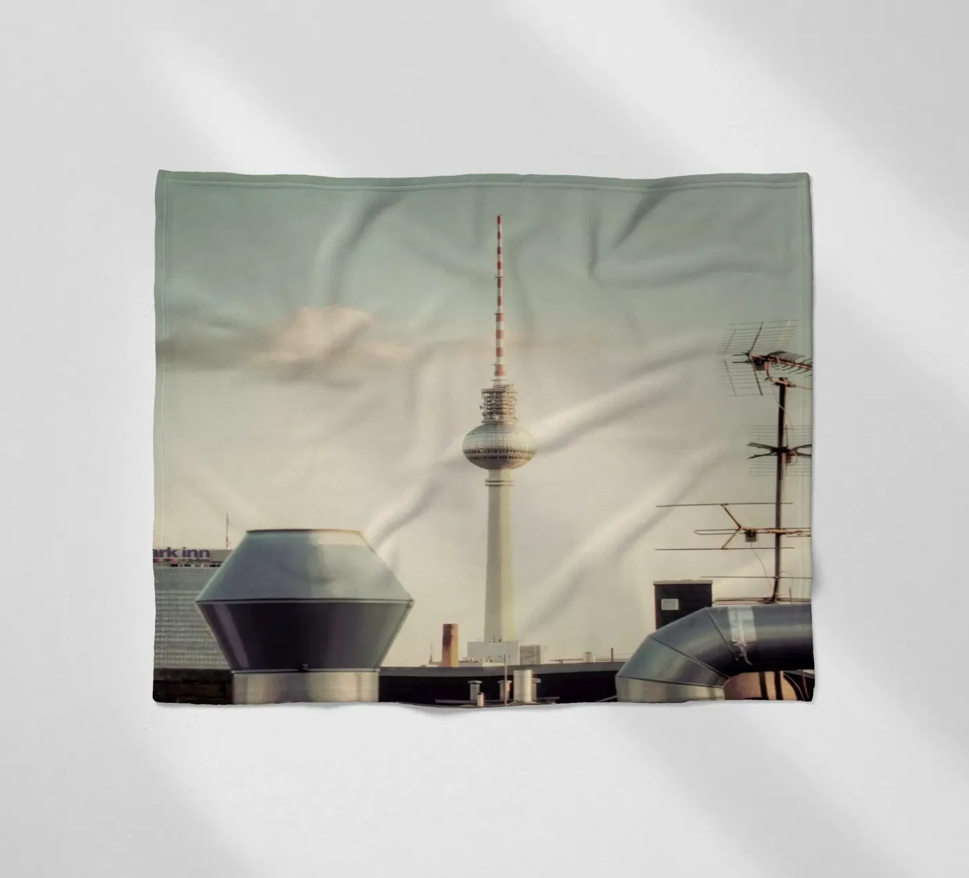 Dach fleece blanket by Michael Belhadi