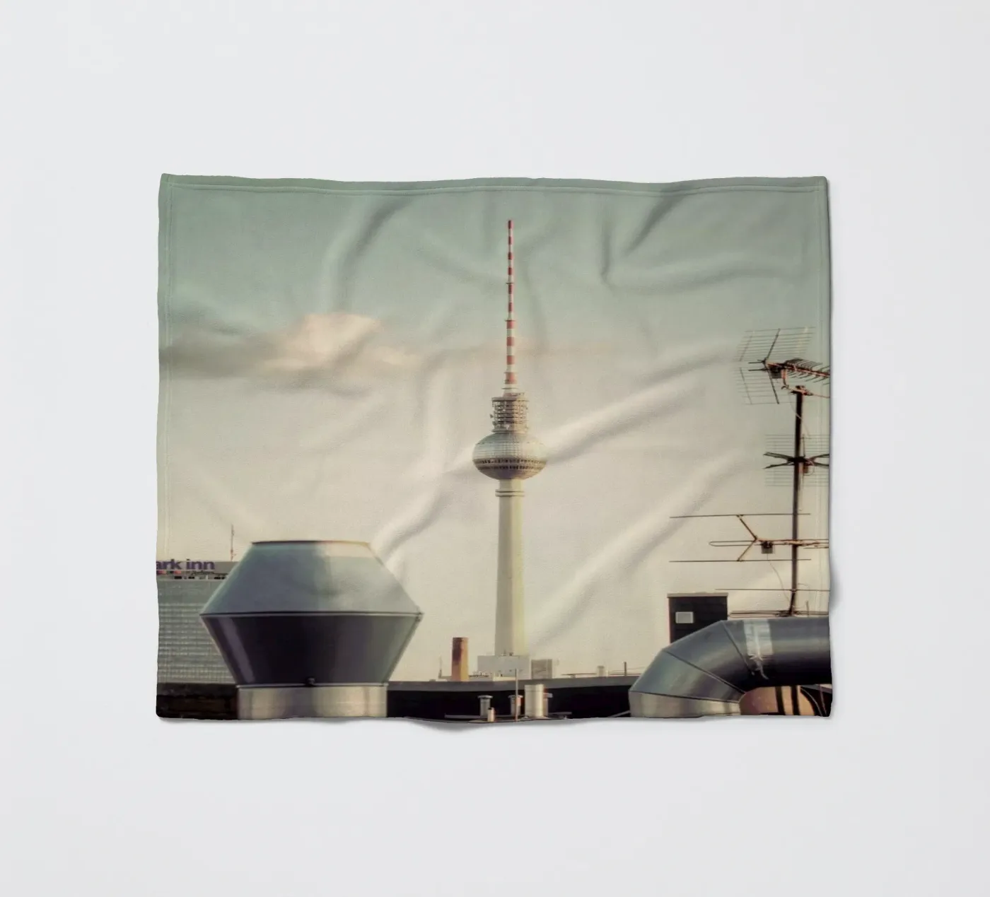 Dach fleece blanket by Michael Belhadi