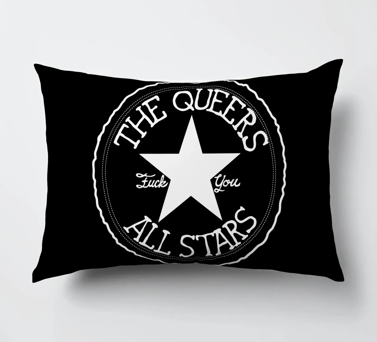 The Queers Logo All Stars cuscino da kiwirsemplok