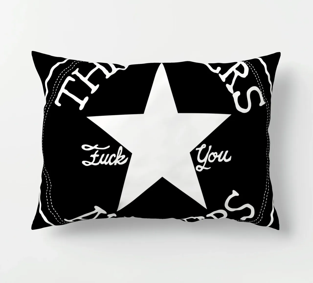 The Queers Logo All Stars cuscino da kiwirsemplok