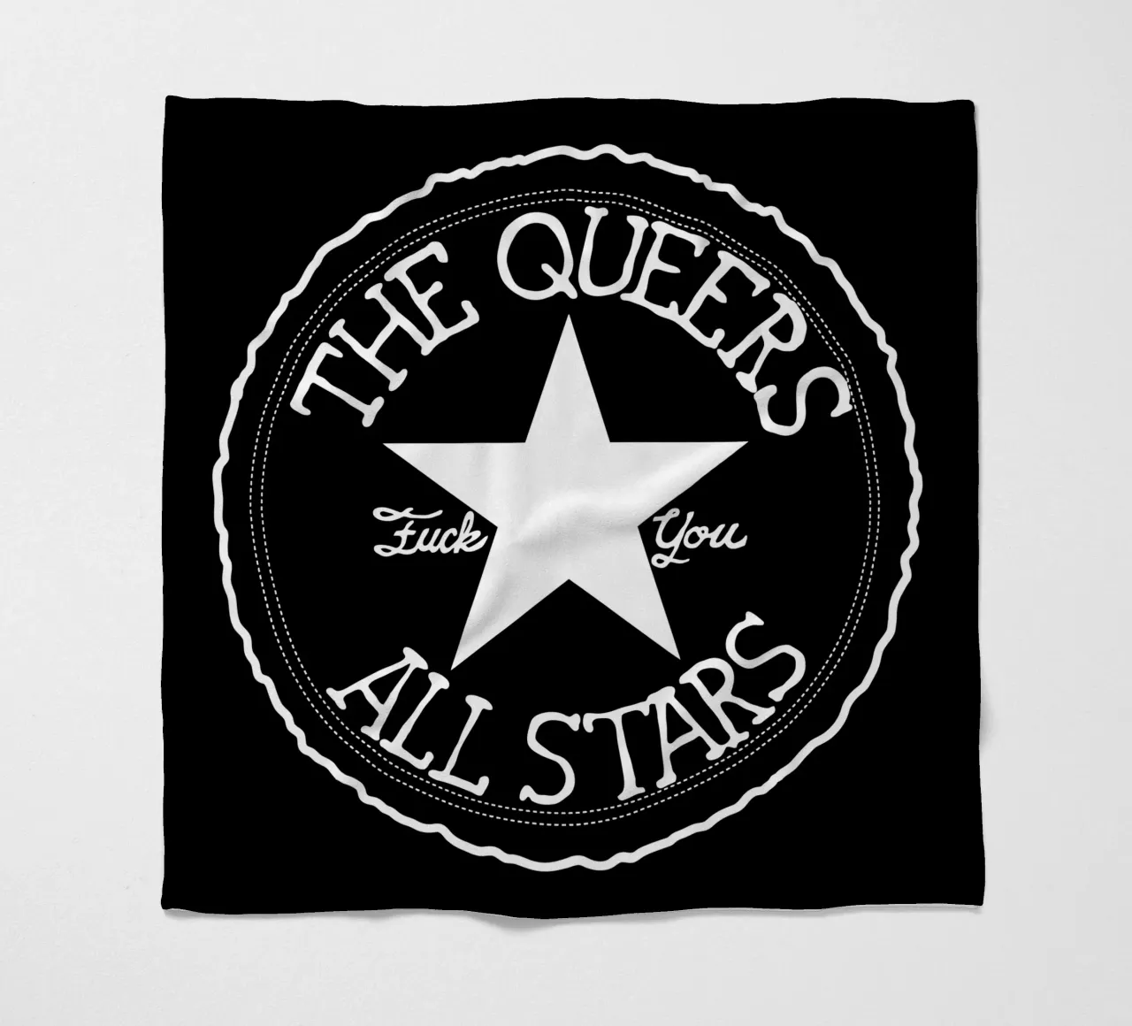The Queers Logo All Stars coperta in pile da kiwirsemplok