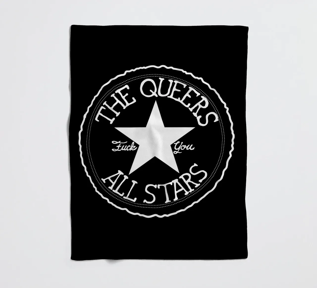 The Queers Logo All Stars coperta in pile da kiwirsemplok