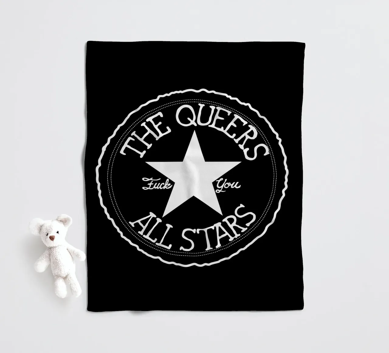 The Queers Logo All Stars coperta in pile da kiwirsemplok
