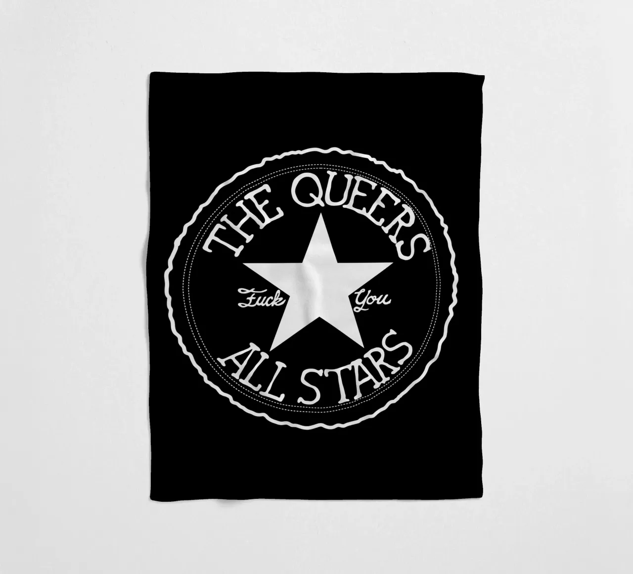 The Queers Logo All Stars coperta in pile da kiwirsemplok