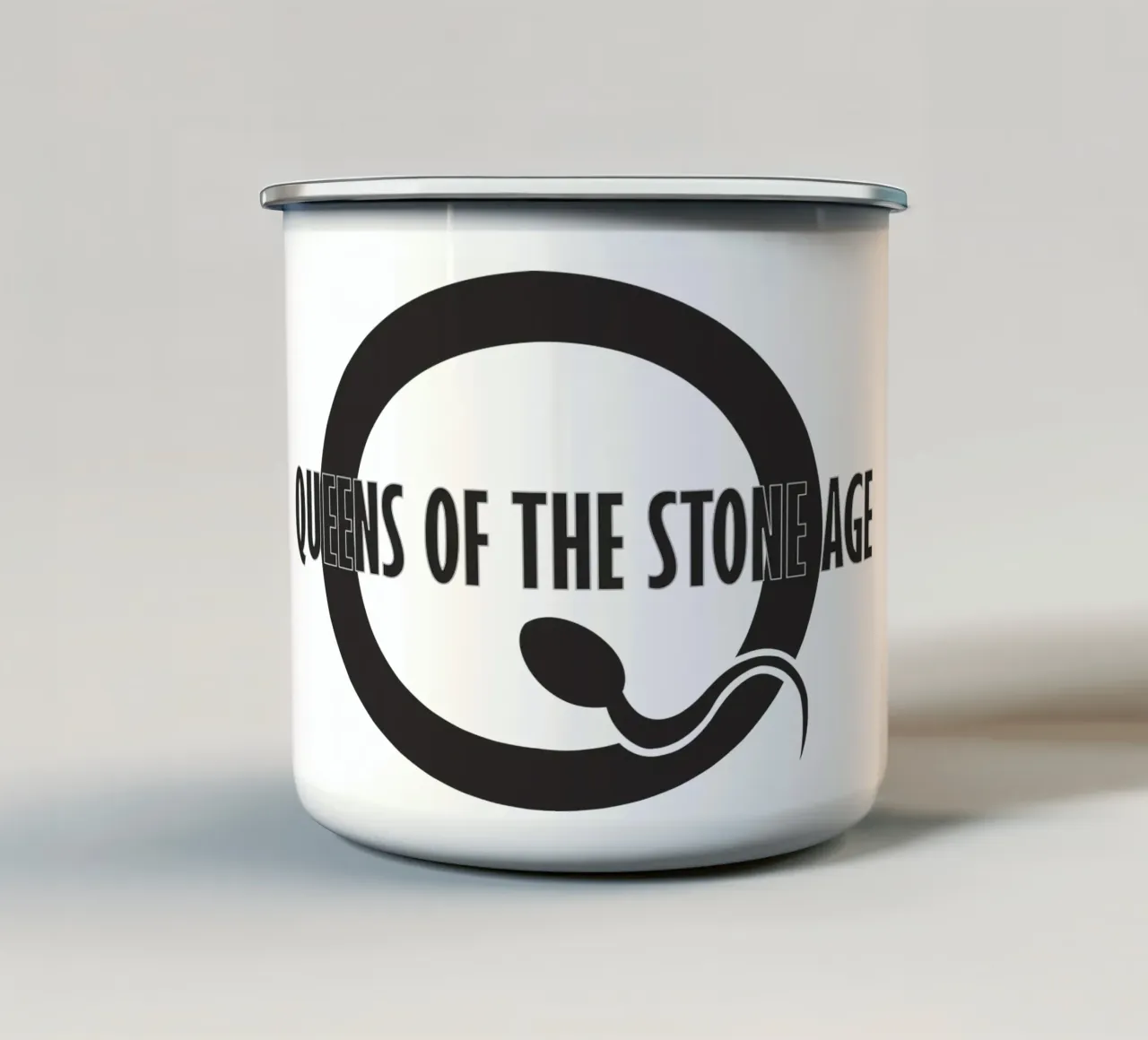 Queens of the Stone Age tazza in smalto da kiwirsemplok