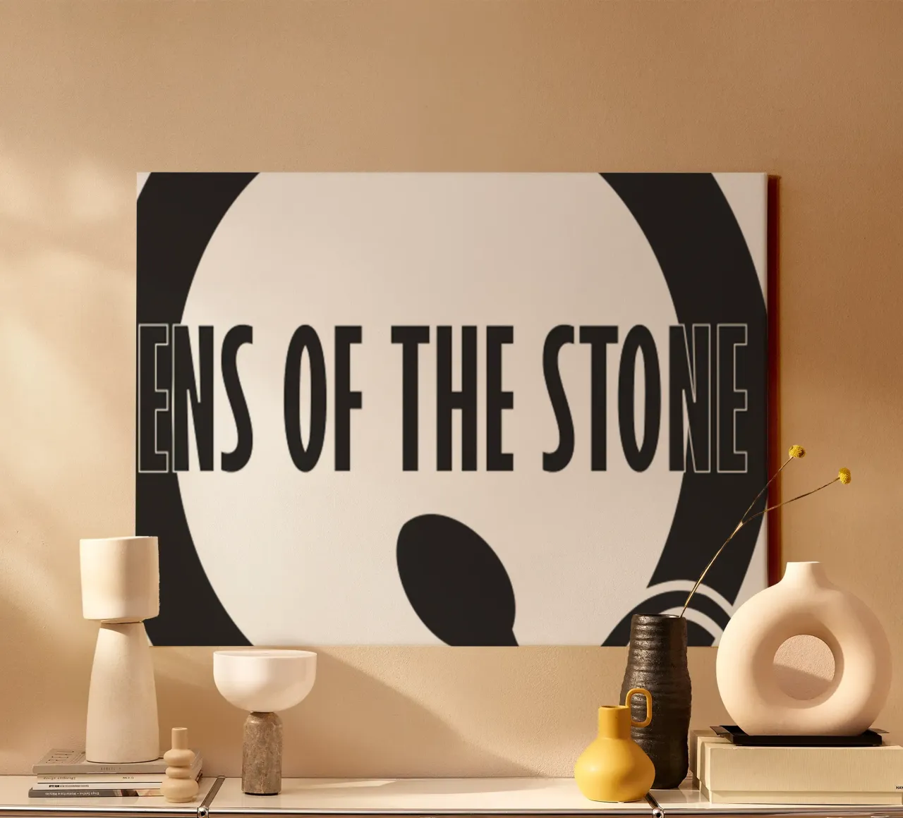 Queens of the Stone Age tela con Cornice a cassetta da kiwirsemplok