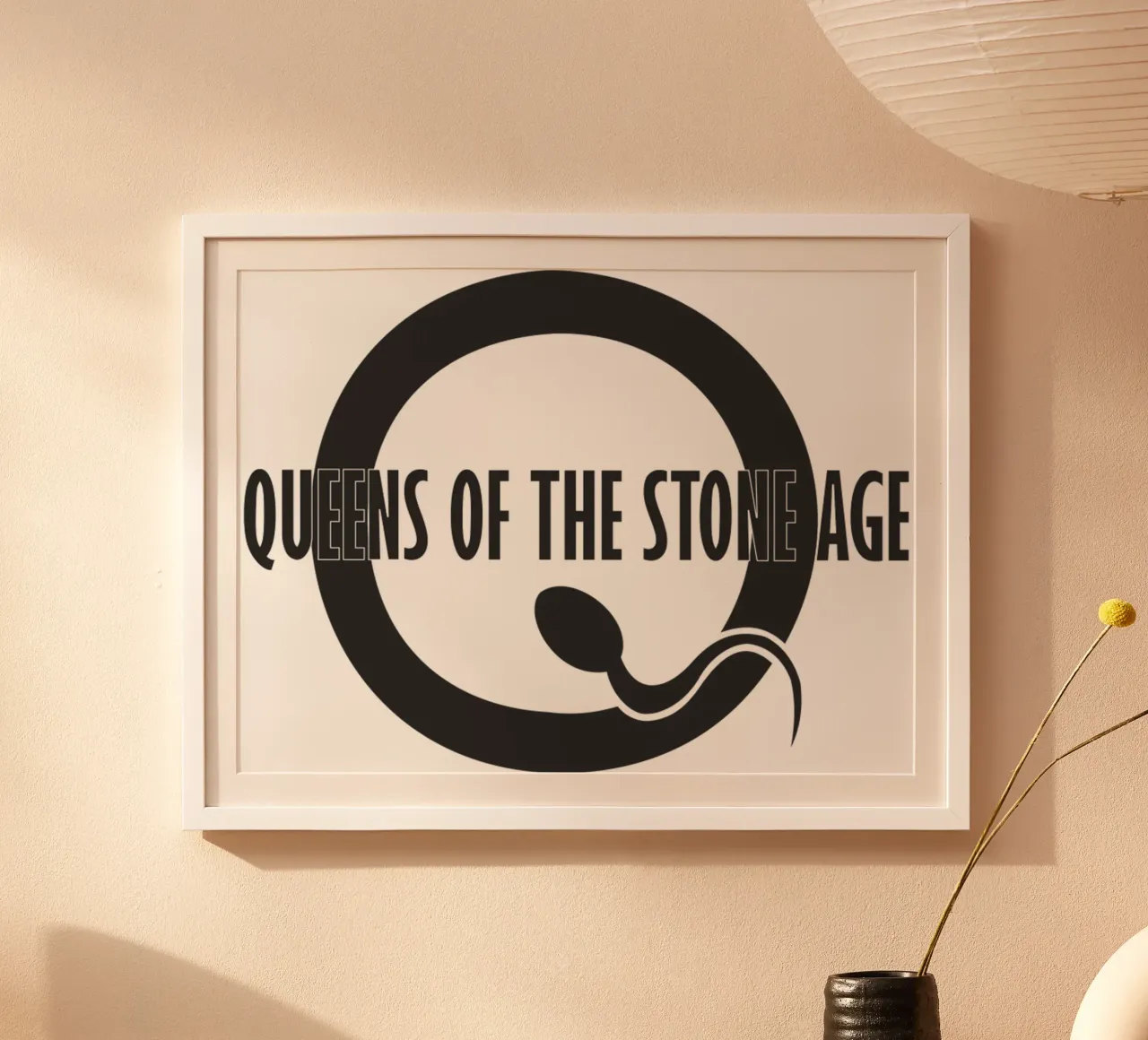 Queens of the Stone Age carta hahnemühle da kiwirsemplok