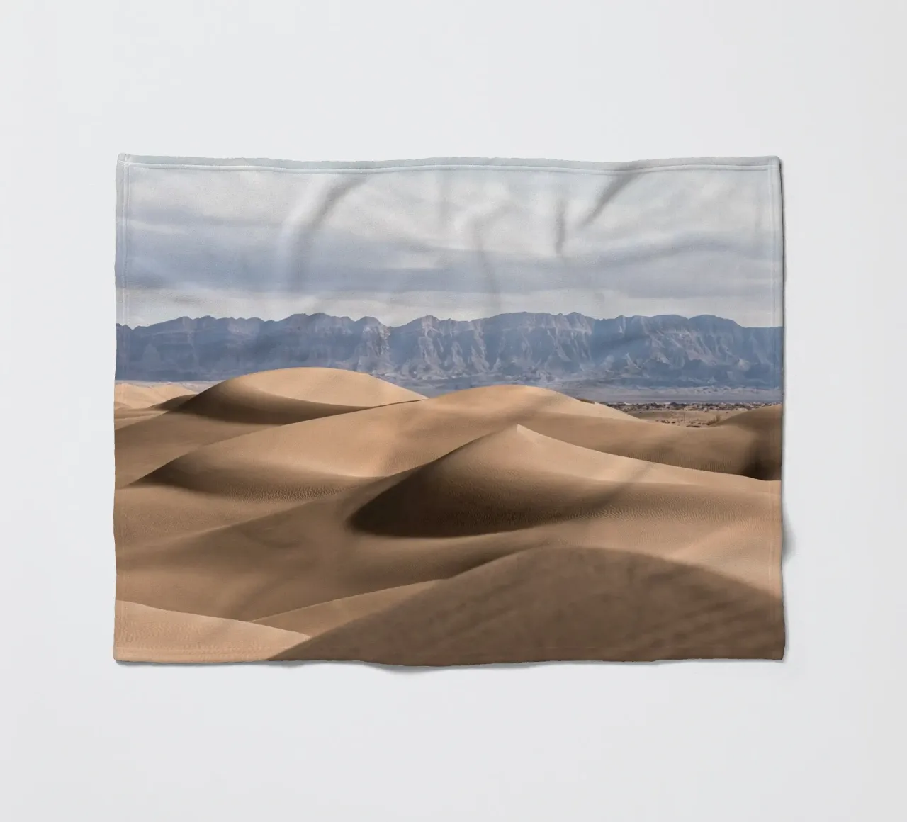 Sand dunes in the Great Salt Desert coperta in pile da photolovers