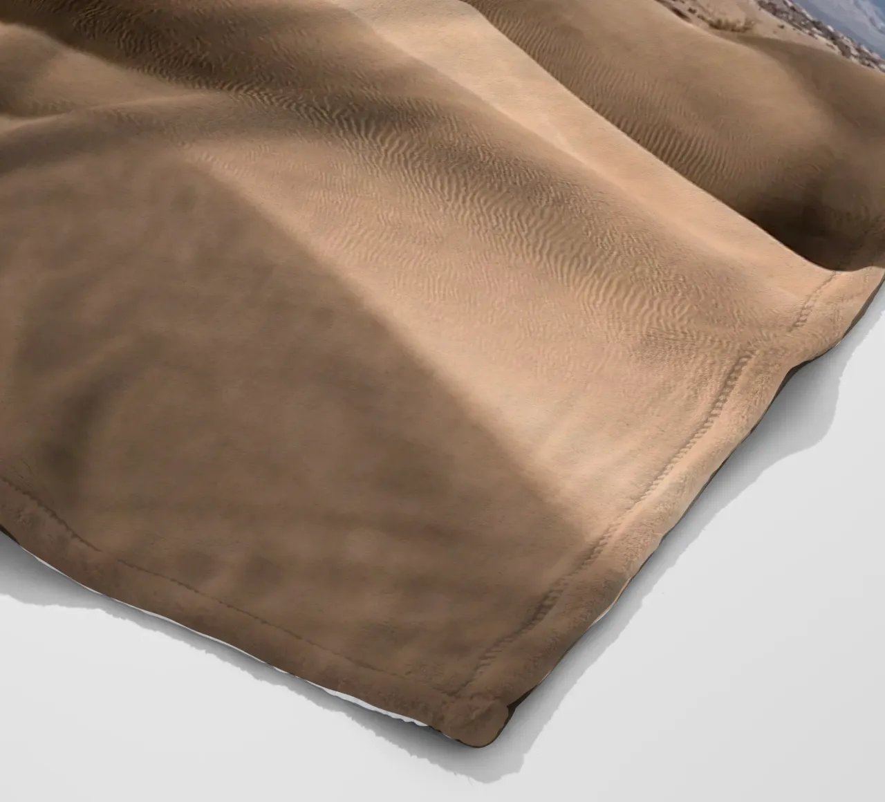Sand dunes in the Great Salt Desert coperta in pile da photolovers