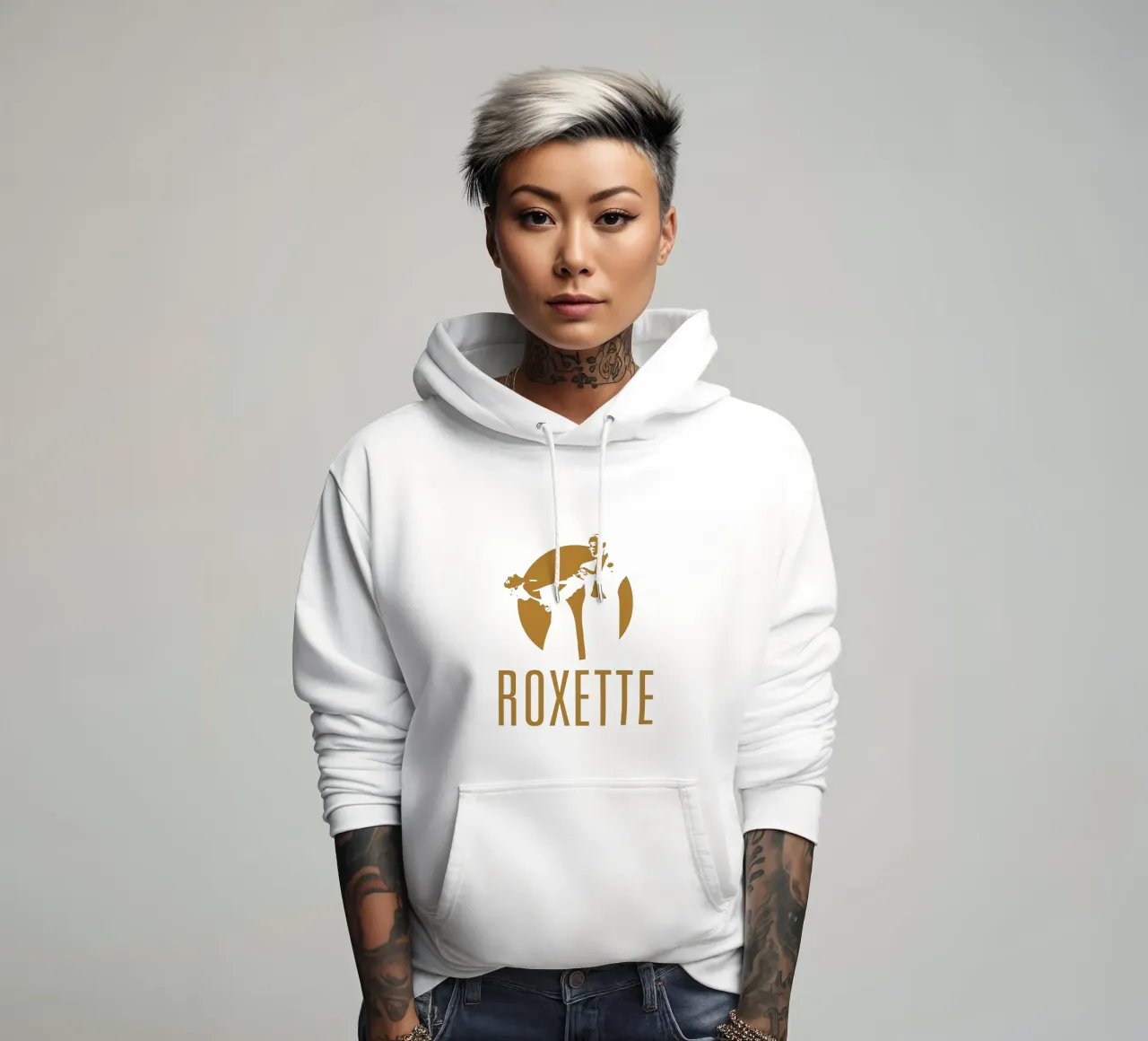 Roxette felpa con cappuccio da Aranduts