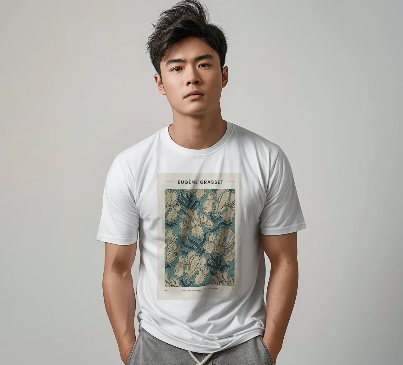 Grasset - Iris t-shirt da Vintage by JUNIQE