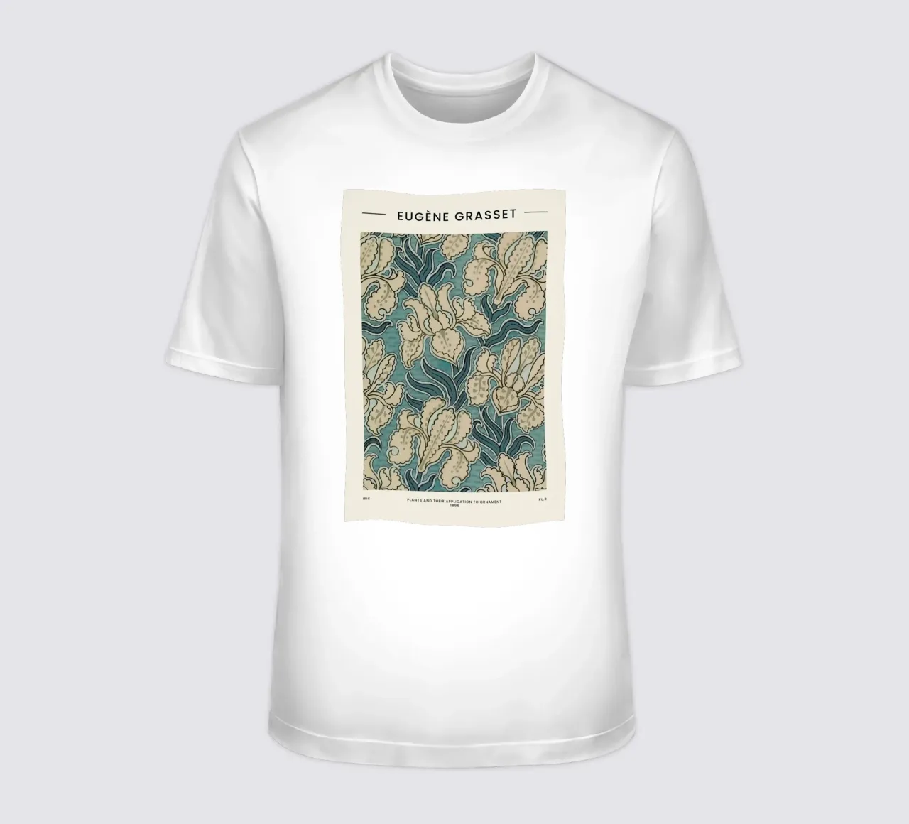 Grasset - Iris t-shirt da Vintage by JUNIQE