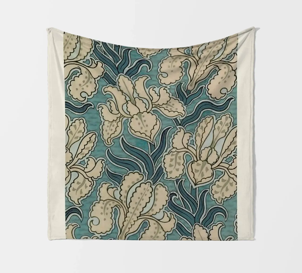 Grasset - Iris coperta in pile da Vintage by JUNIQE