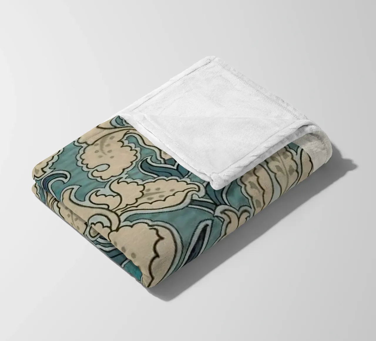 Grasset - Iris coperta in pile da Vintage by JUNIQE