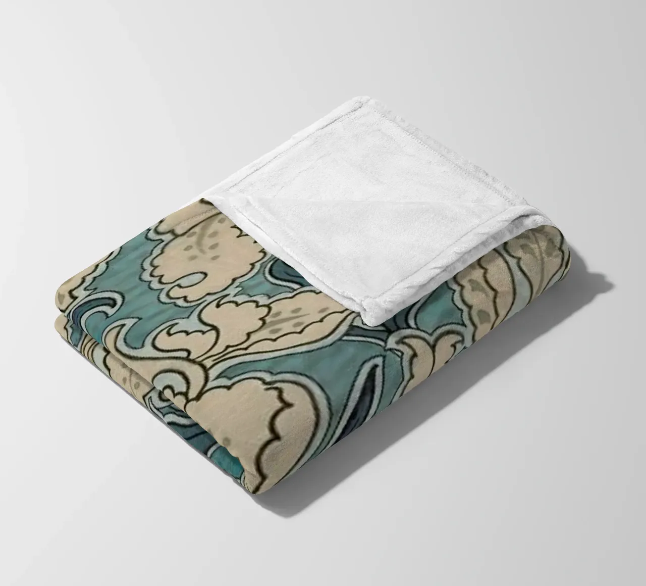 Grasset - Iris coperta in pile da Vintage by JUNIQE