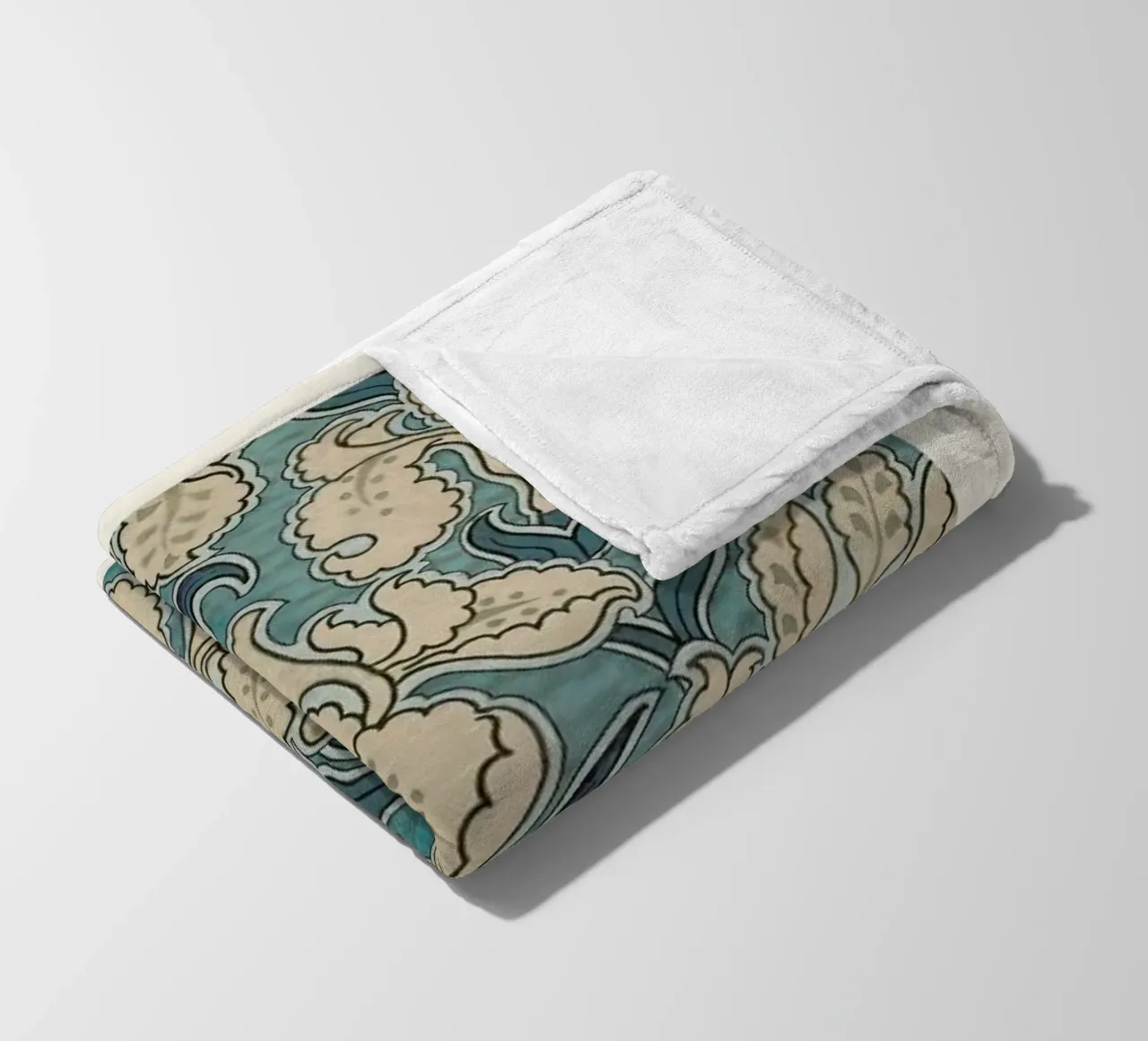 Grasset - Iris coperta in pile da Vintage by JUNIQE