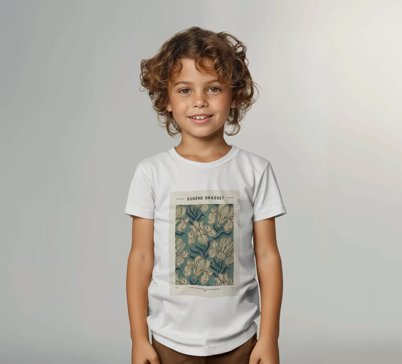 Grasset - Iris t-shirt bambini da Vintage by JUNIQE