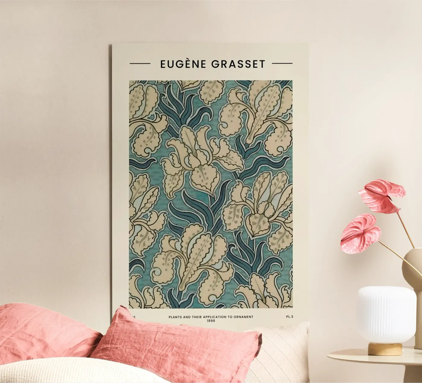 Grasset - Iris forex plate by Vintage by JUNIQE