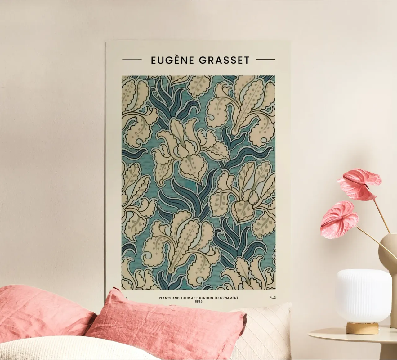 Grasset - Iris poster by Vintage by JUNIQE