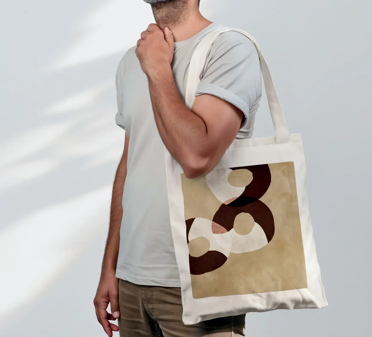 Orbitales No 02 borsa in juta da treechild