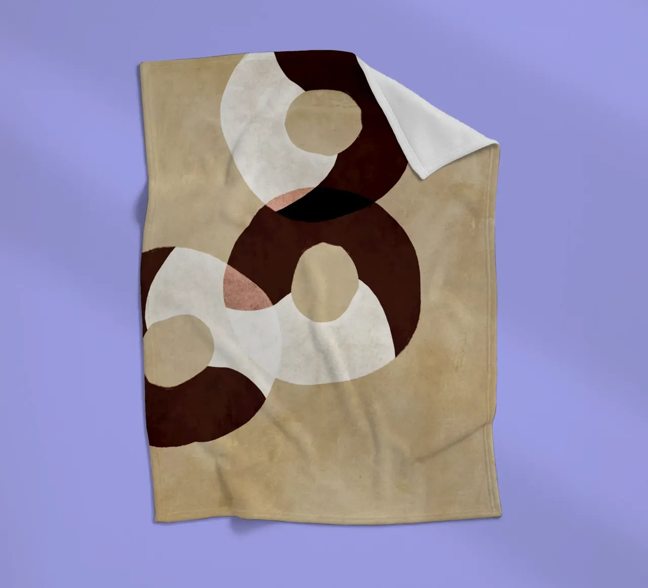 Orbitales No 02 coperta in pile da treechild