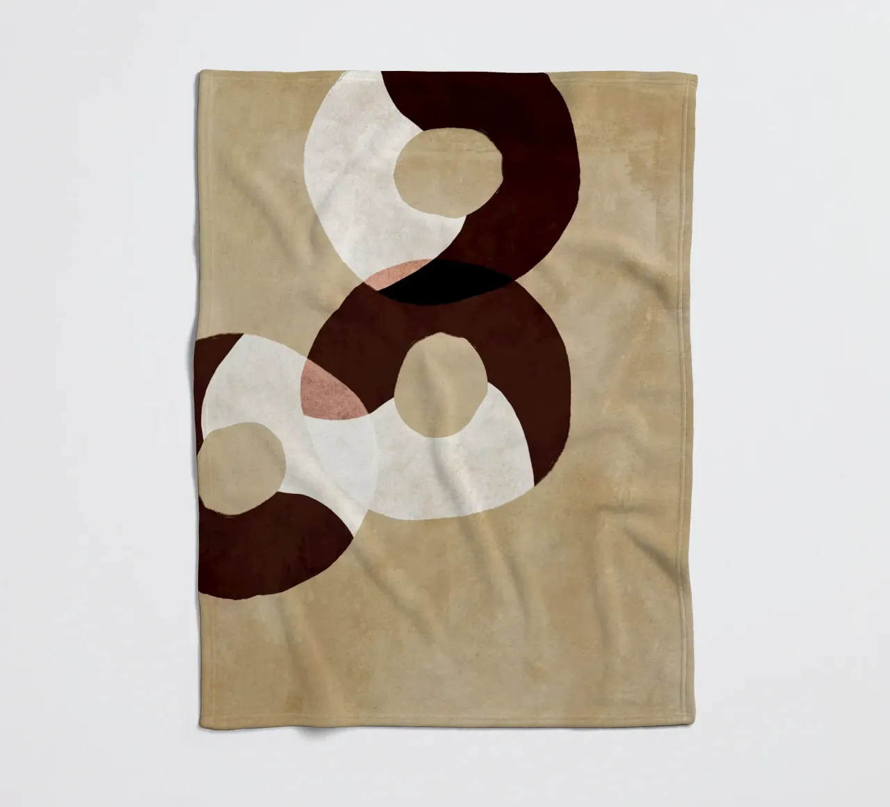 Orbitales No 02 coperta in pile da treechild