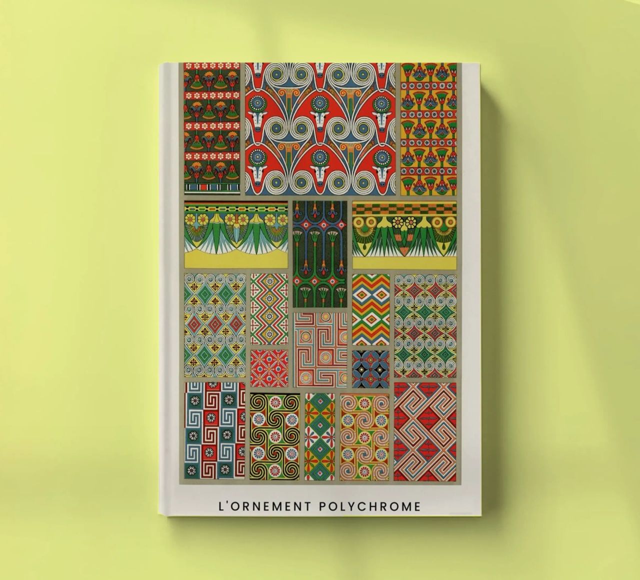 Racinet -  Egyptian  Ornamental Pattern notebook by Vintage by JUNIQE