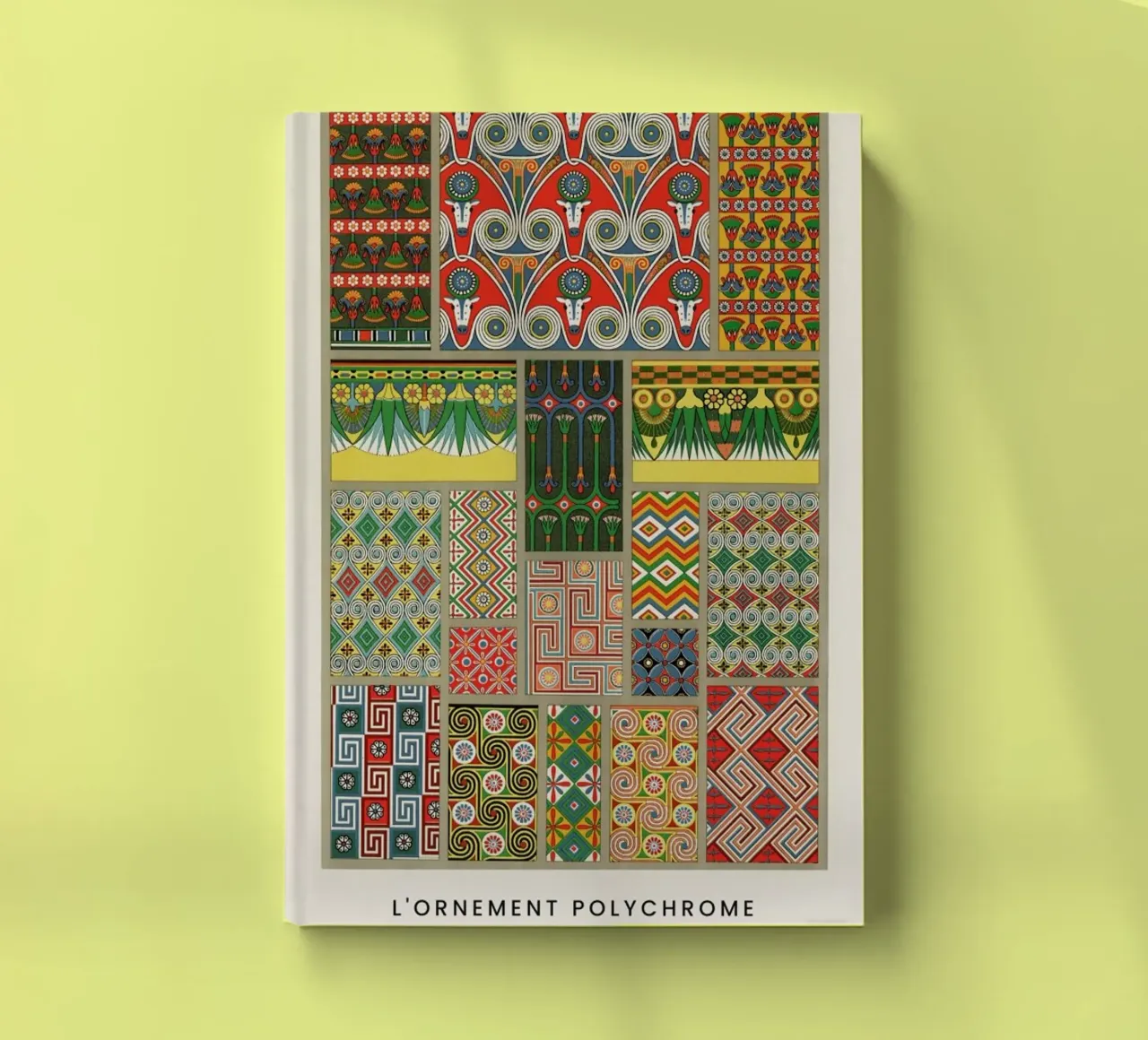 Racinet -  Egyptian  Ornamental Pattern diario da Vintage by JUNIQE