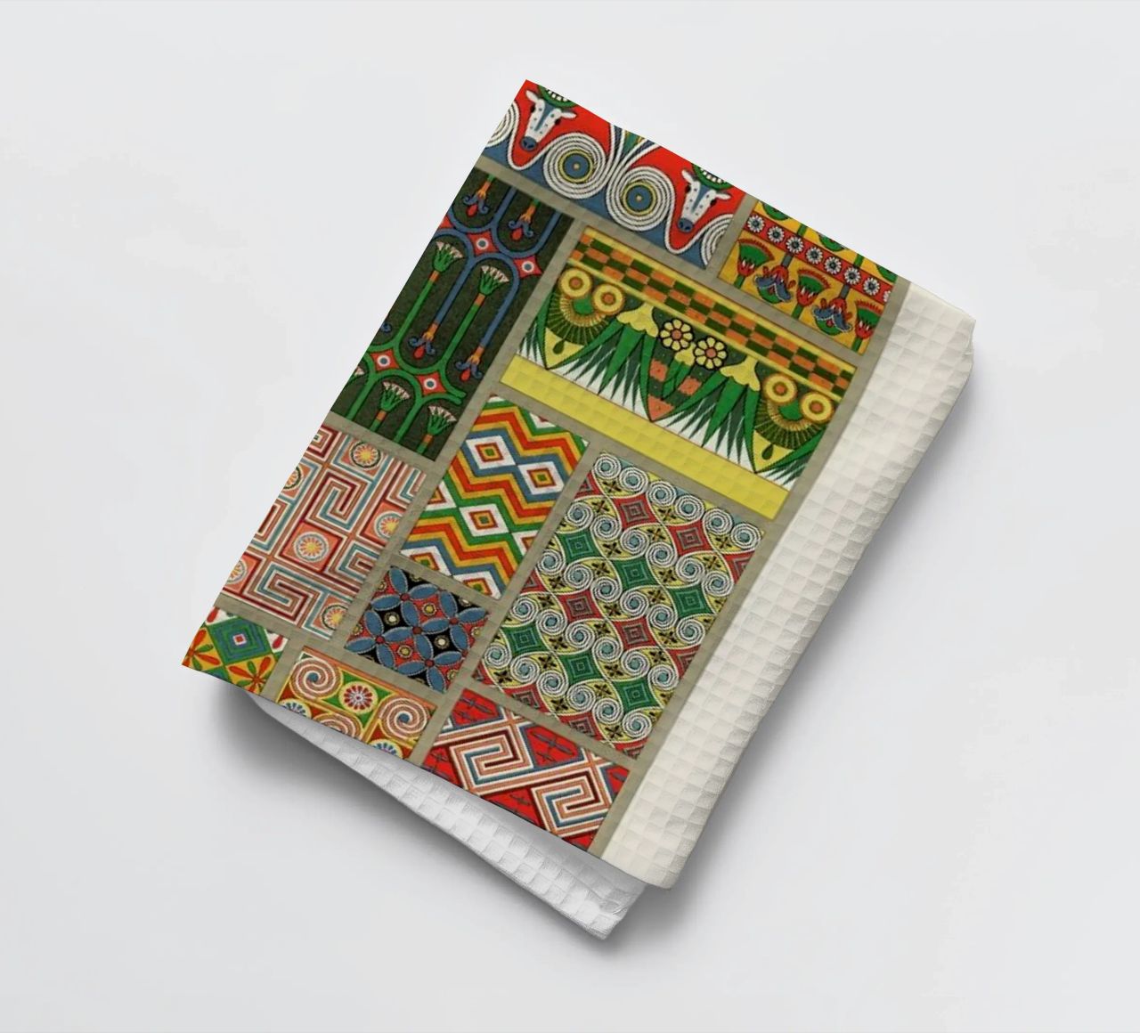 Racinet -  Egyptian  Ornamental Pattern torchon de Vintage by JUNIQE