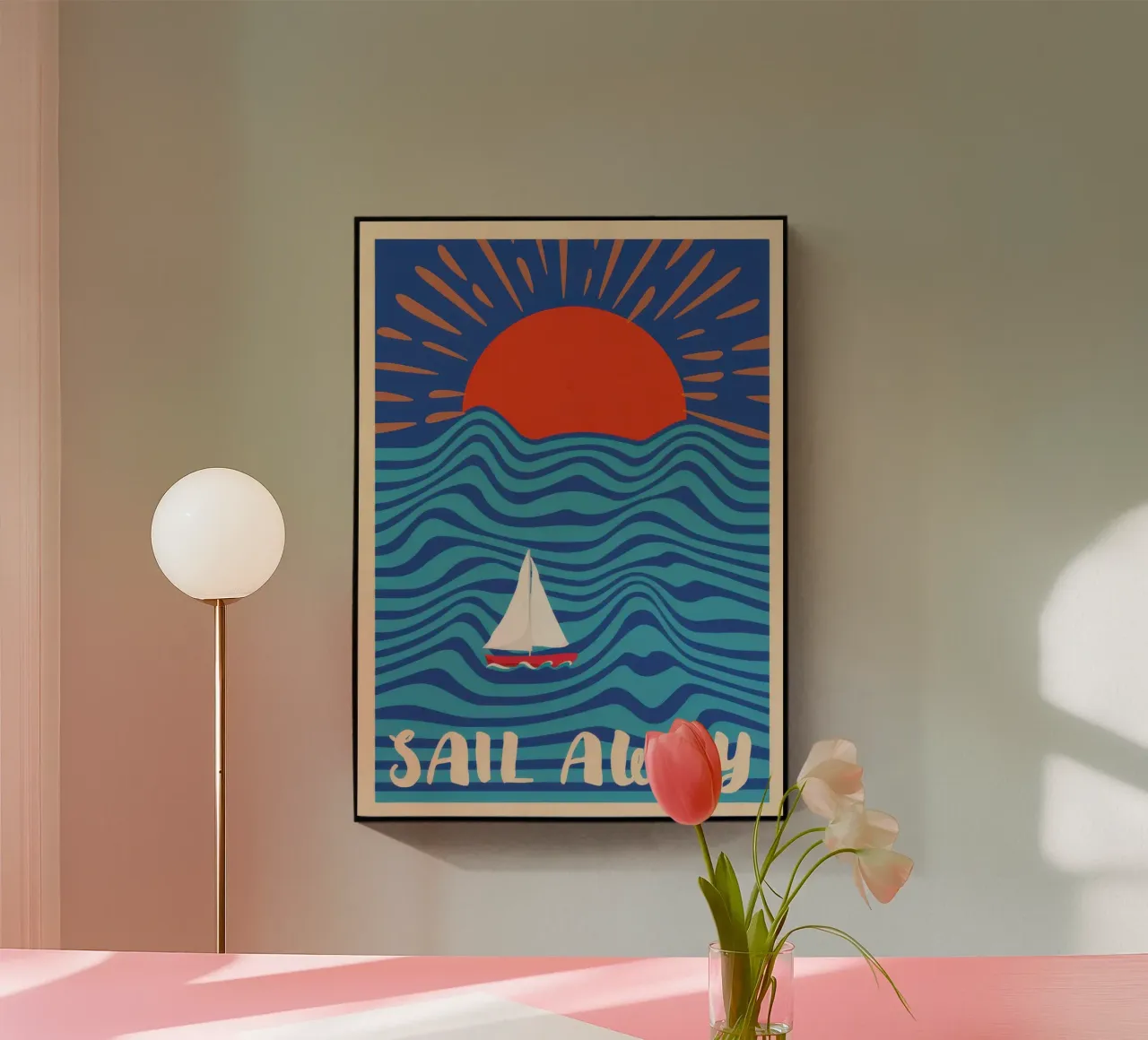 Via a vela plexiglass da burnet