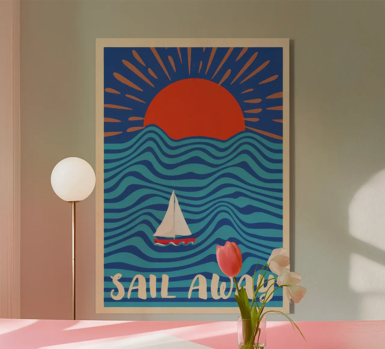 Via a vela plexiglass da burnet