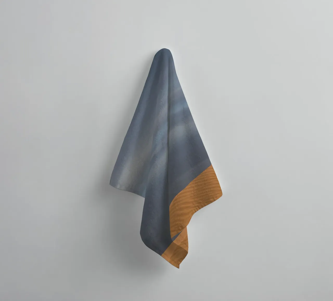 Brown dune grey sky asciugamano da bagno da photolovers