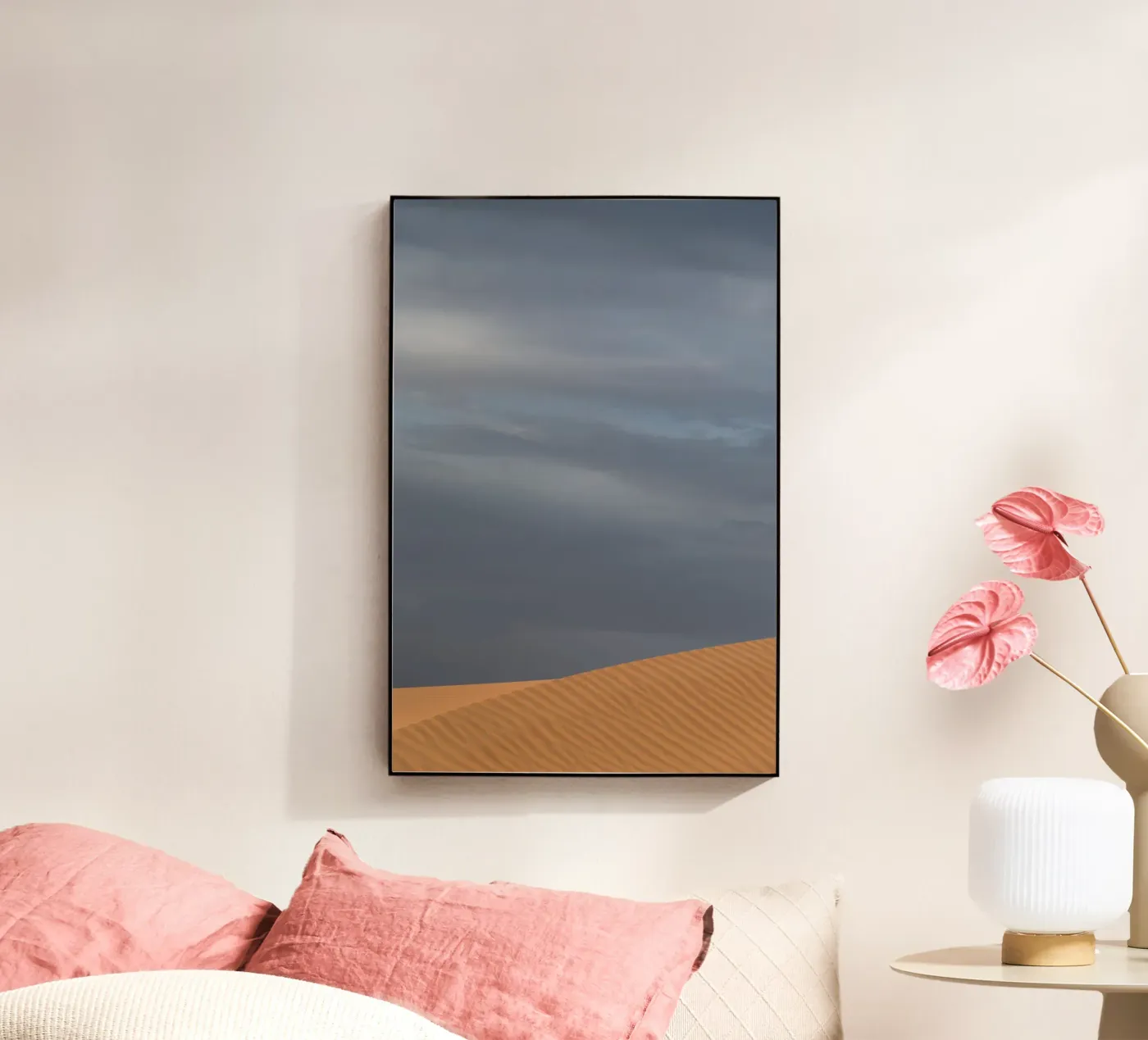 Brown dune grey sky plexiglass da photolovers