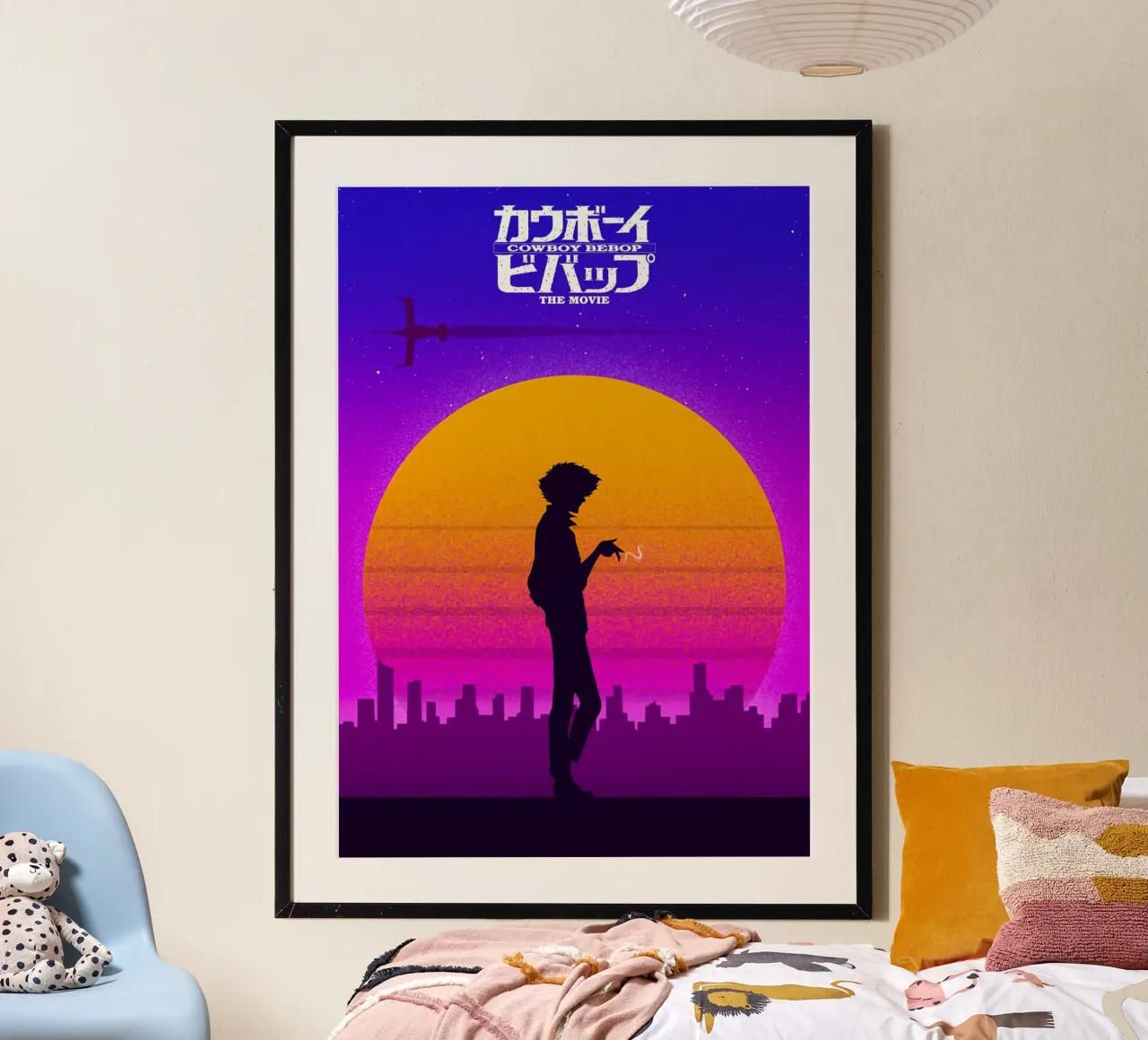 Cowboy Bebop poster avec cadre en plastique de NextPixel