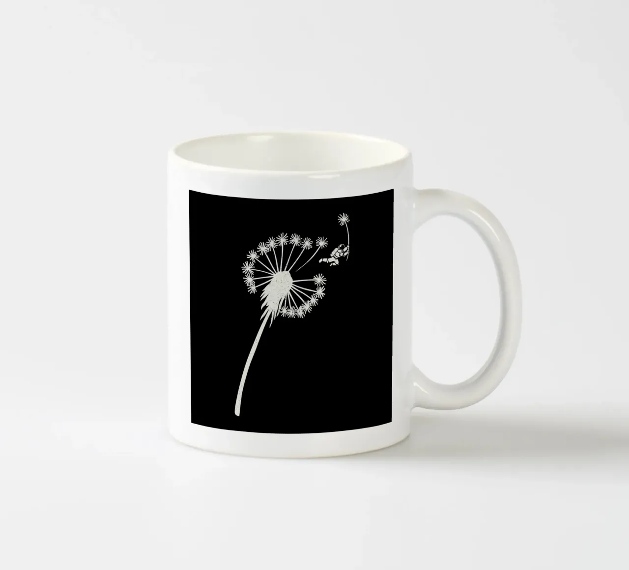 Dandelion Astronaut tazza in ceramica da Tobe Fonseca