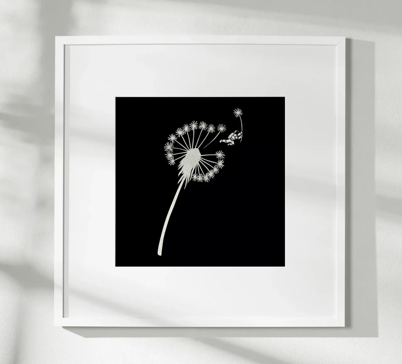 Dandelion Astronaut carta hahnemühle da Tobe Fonseca