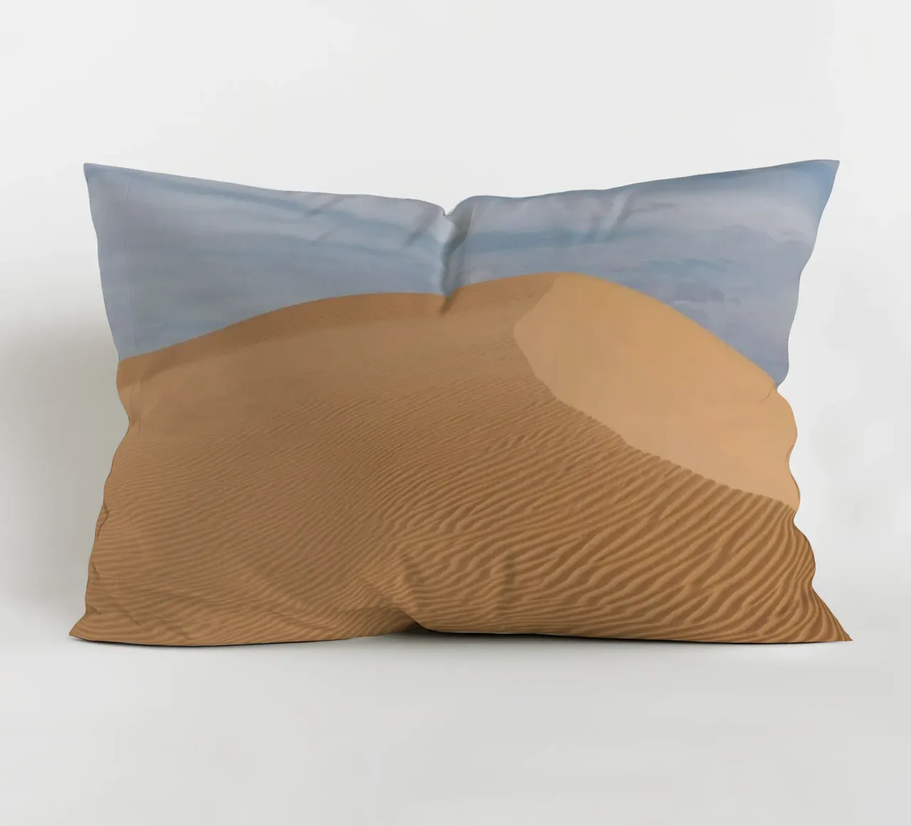 Sand dune in the Sahara desert in Mauritania cuscino da photolovers