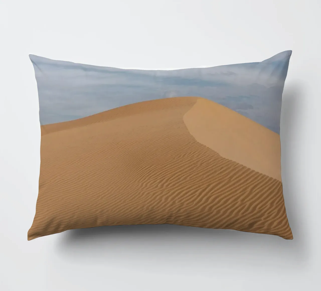 Sand dune in the Sahara desert in Mauritania cuscino da photolovers