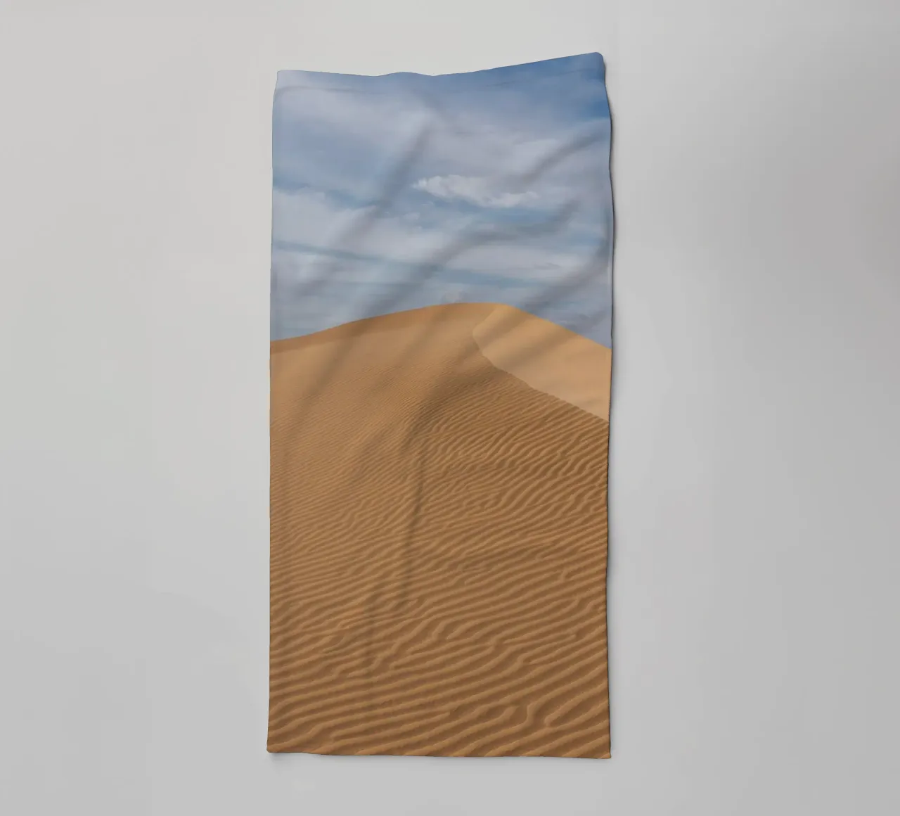 Sand dune in the Sahara desert in Mauritania asciugamano da bagno da photolovers