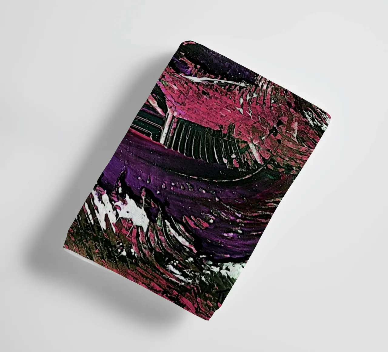 IDEAL GIFT 45 invers towel by Thierry Vobmann Abstract painting