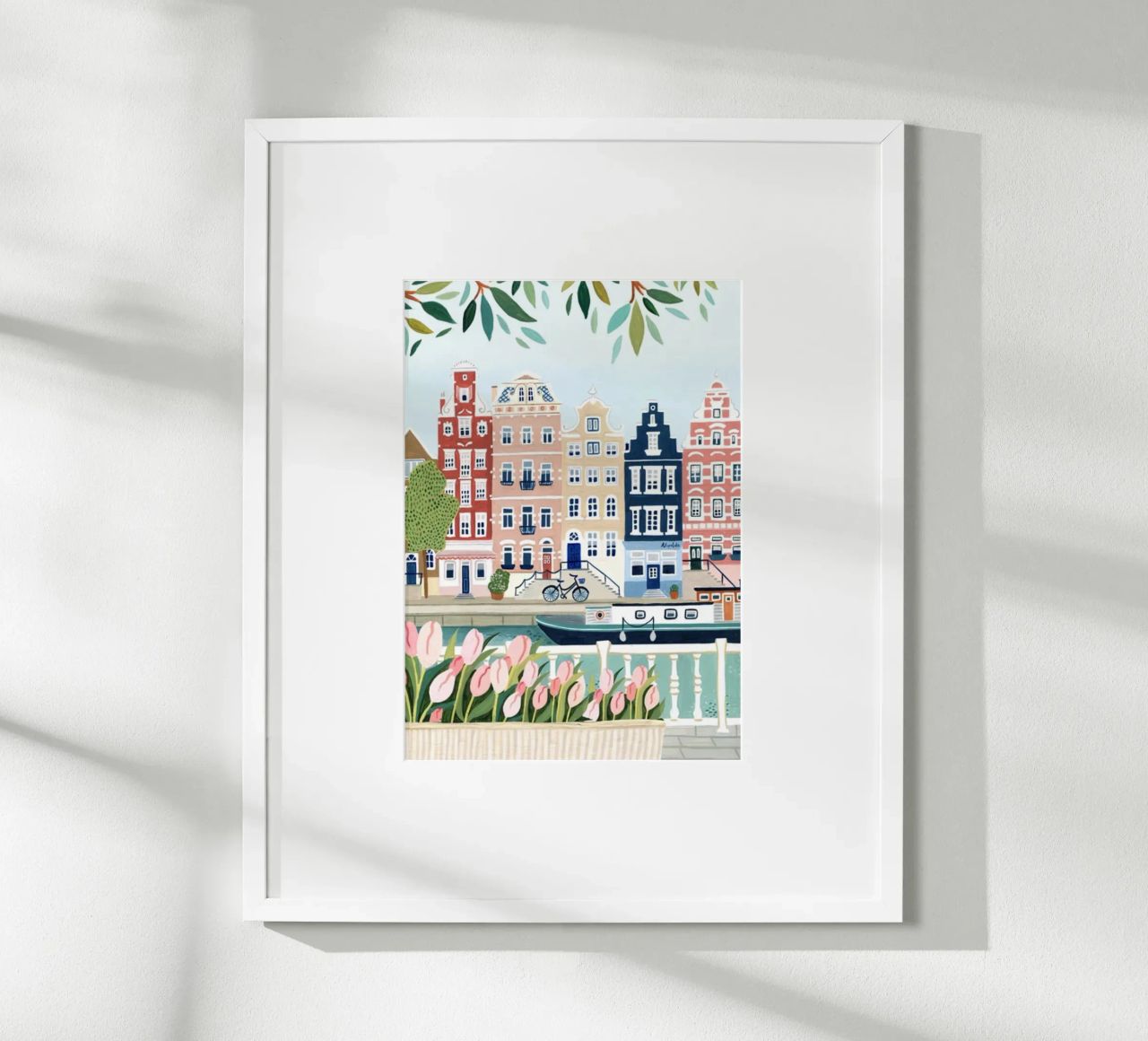 Afdrukken Amsterdam poster van Almaprint