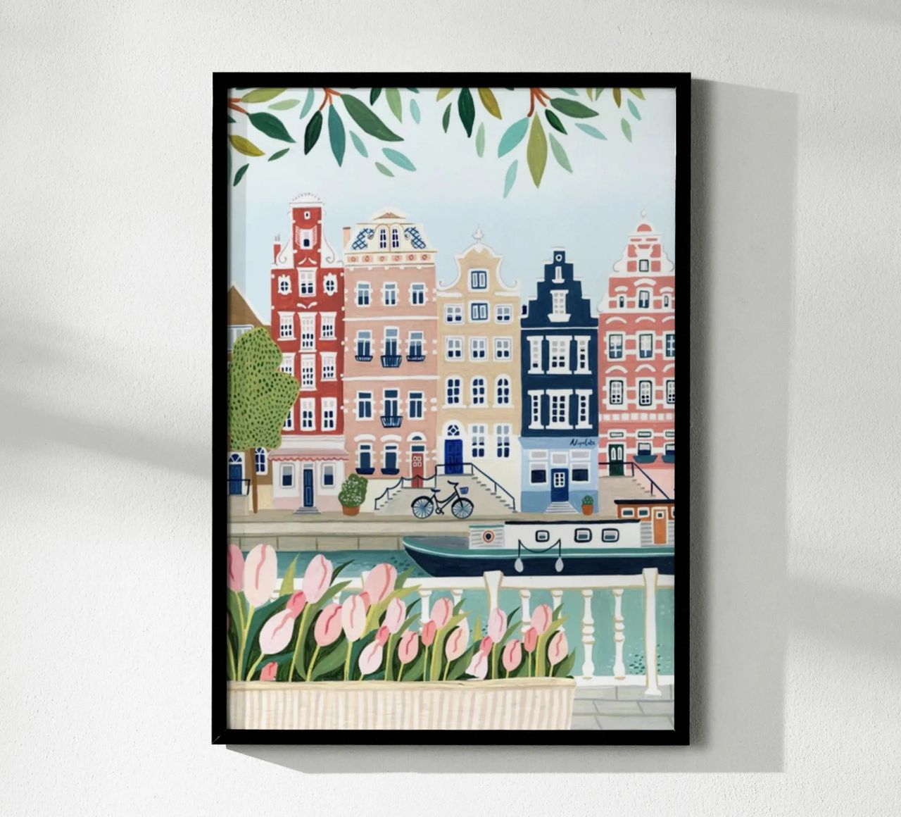 Afdrukken Amsterdam poster van Almaprint