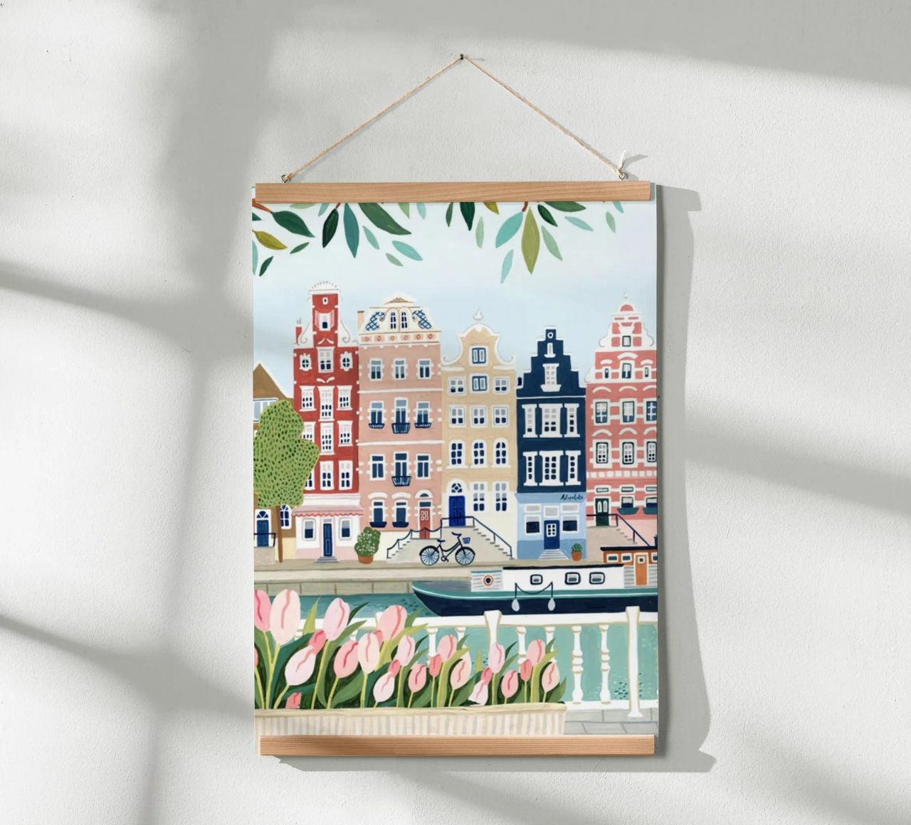 Afdrukken Amsterdam poster van Almaprint