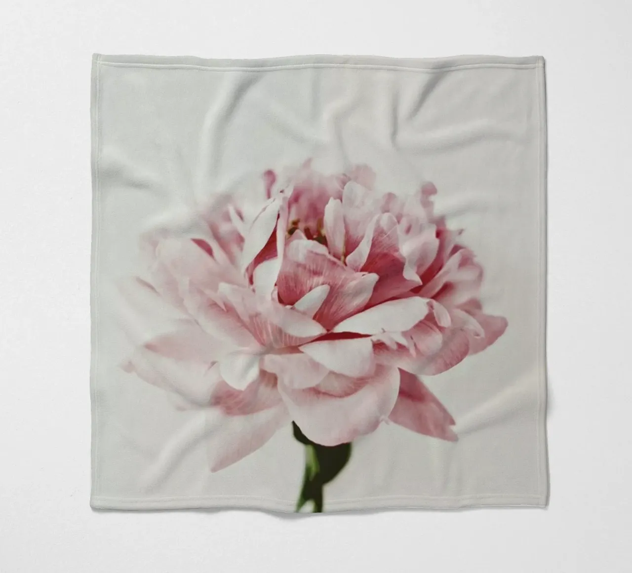 Daylight Peony fleece blanket by Studio One