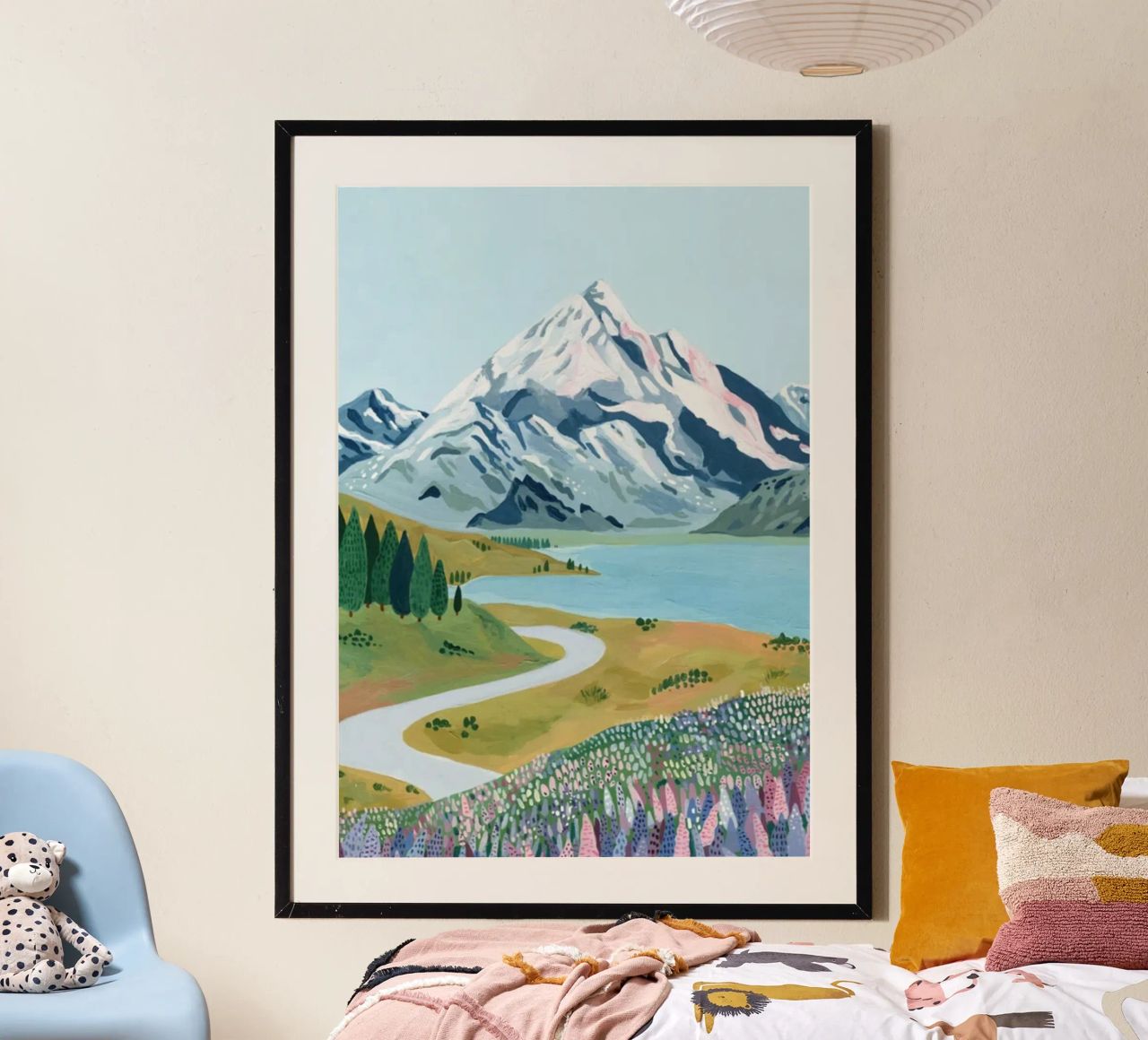 Aoraki Mount Cook Print poster by Almaprint