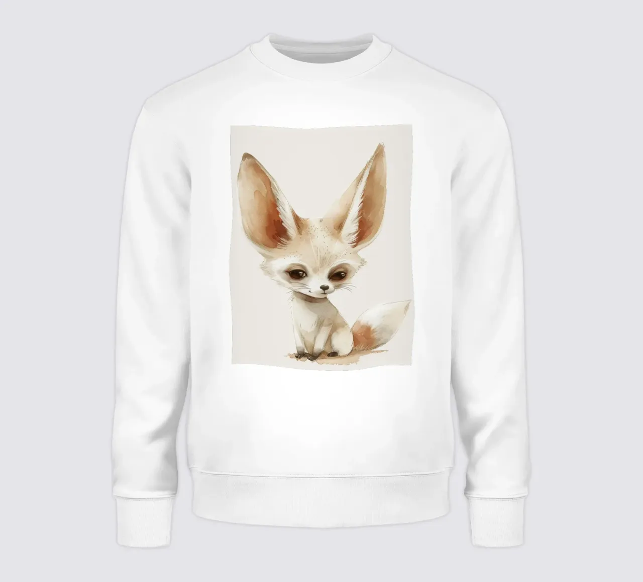 La simpatica volpe di Fennec - un'estrosa compagna del deserto felpa da DesignDoodle