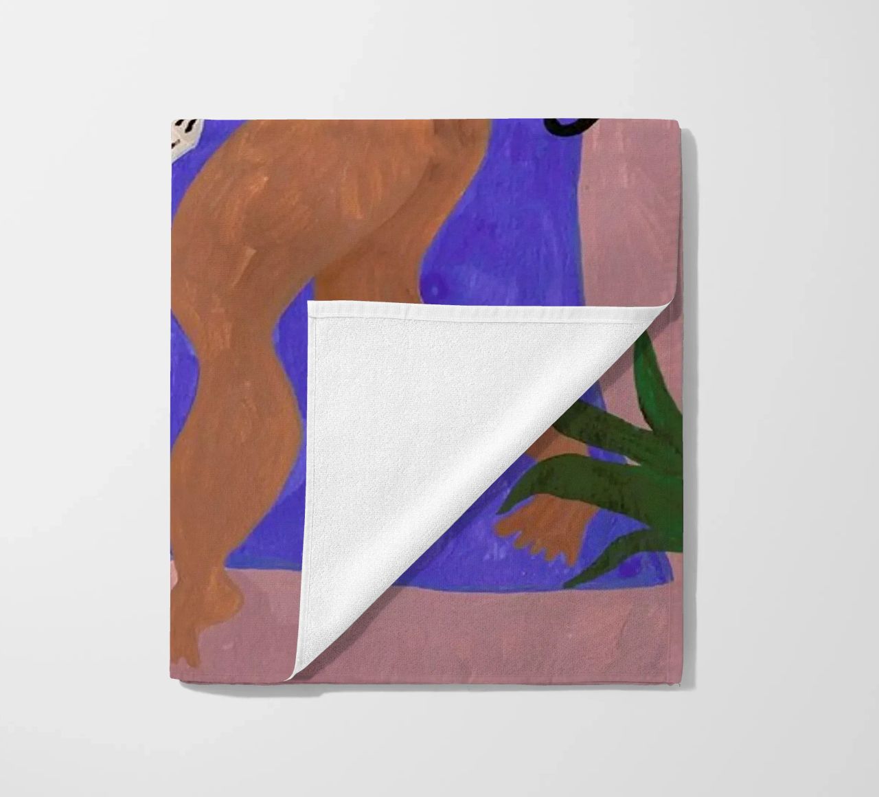 Blue Blanket telo mare da Nudes and Croissants