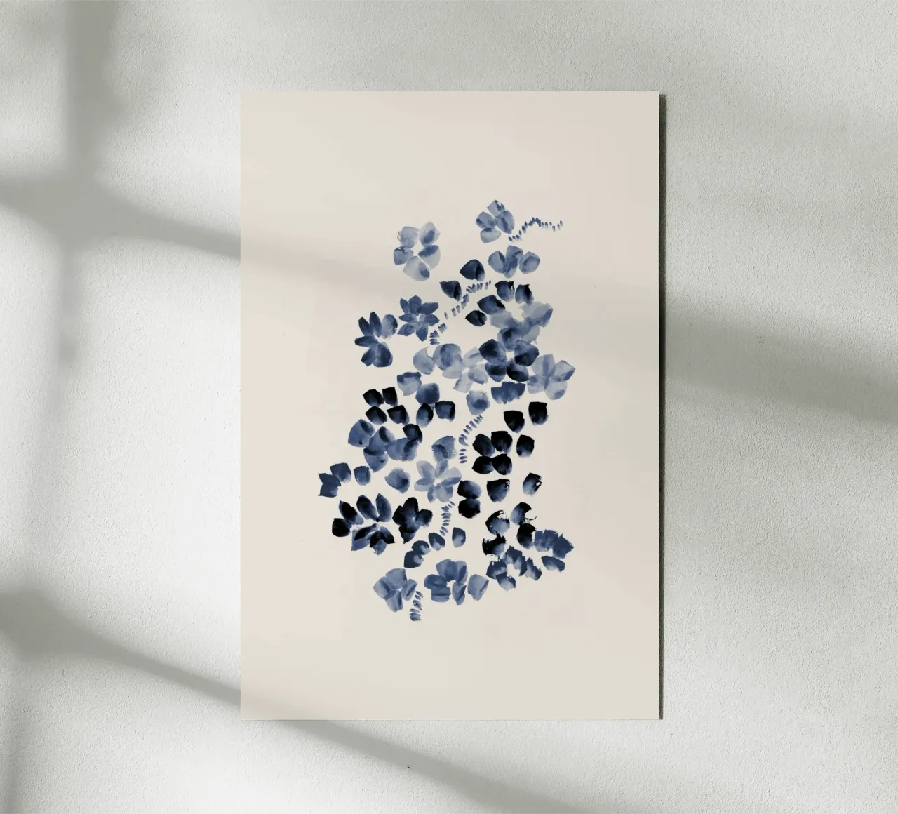 Danushka - Fiori su una vite I alluminio dibond da The Artcircle