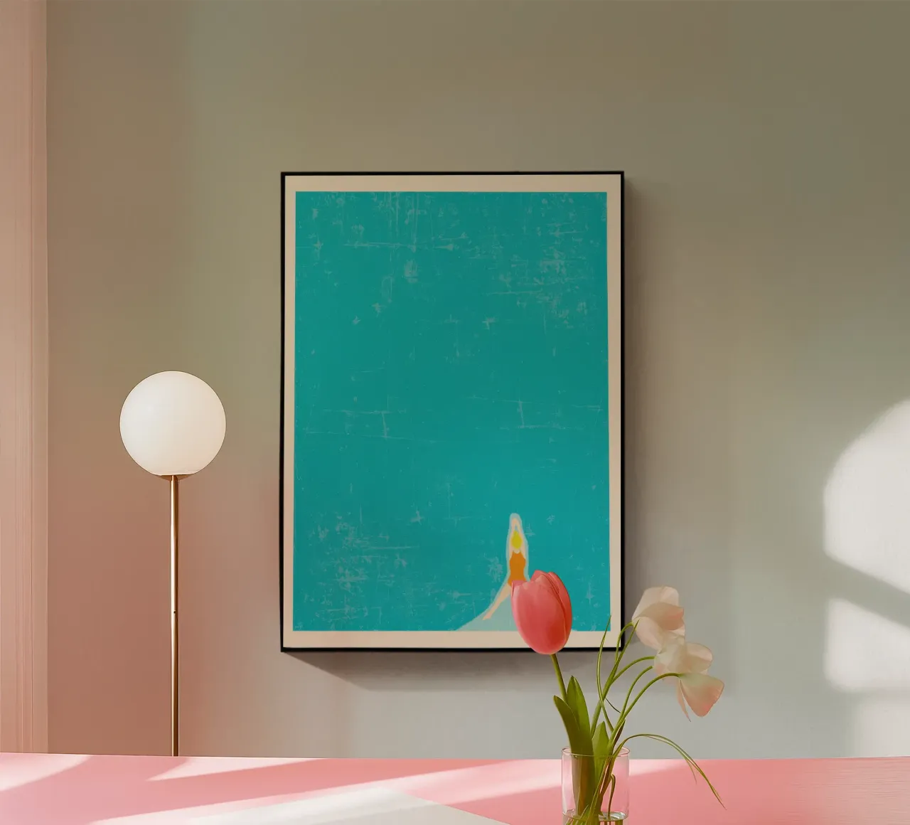 Acque libere 2 (bionde) plexiglass da burnet