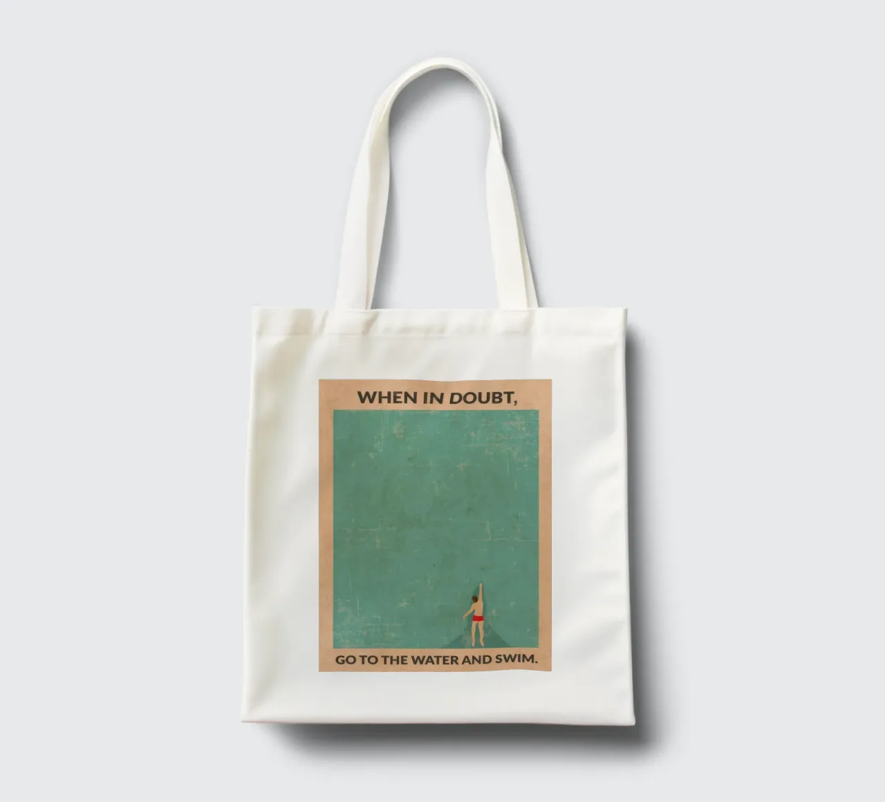 Acque libere (maschi) borsa in juta da burnet
